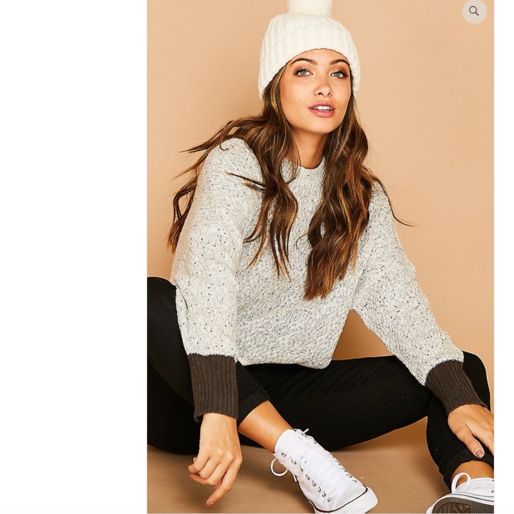 NWT Color Knit Sweater - Picture 2 of 6